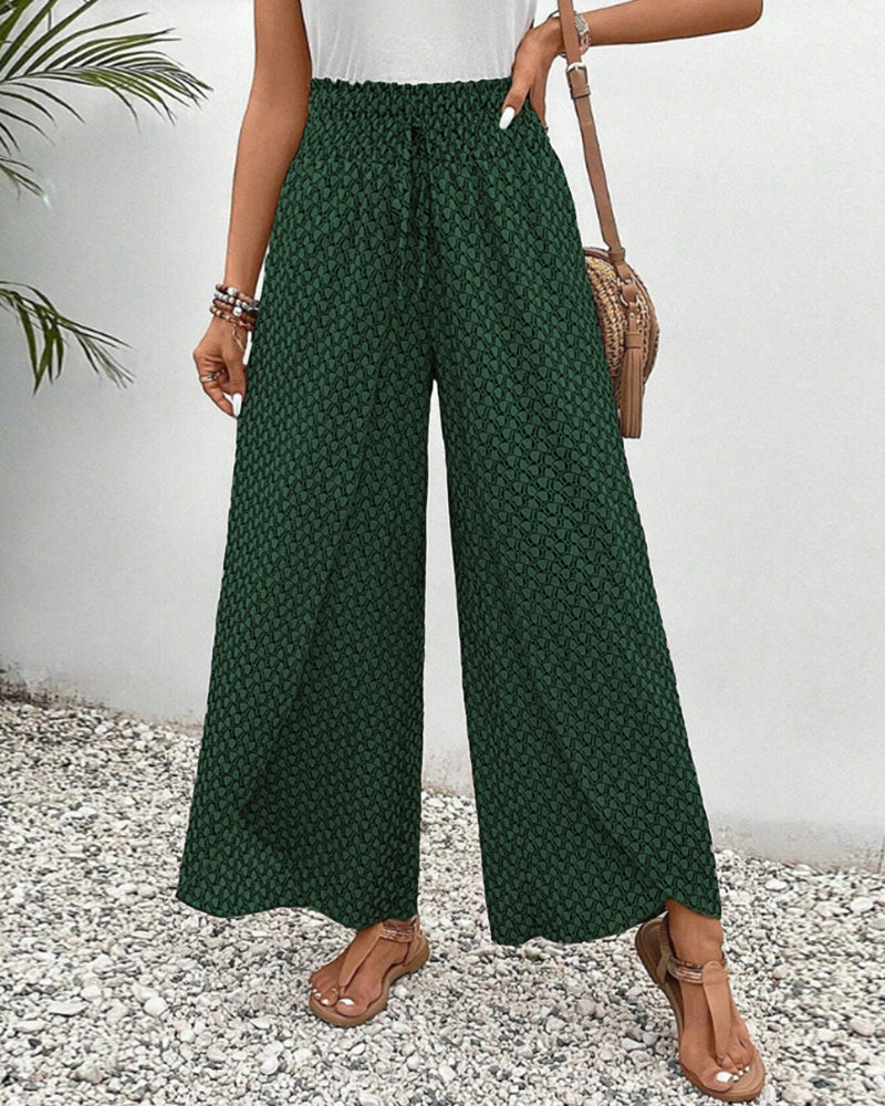 Sapphira | Calças Femininas com Design Geométrico
