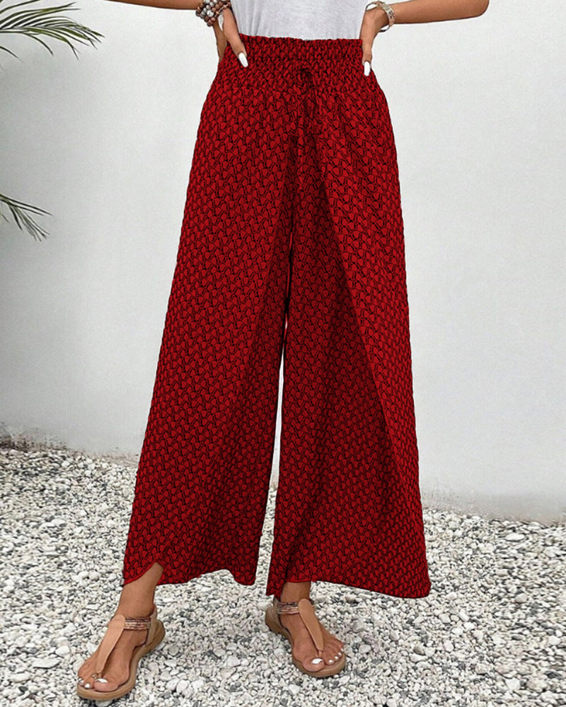 Sapphira | Calças Femininas com Design Geométrico