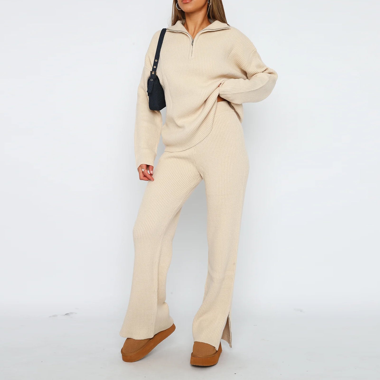 Kim | Conjunto de Malha com Saia