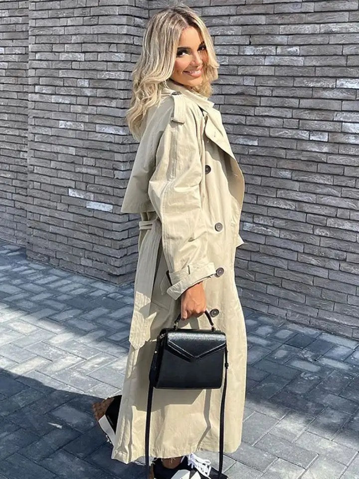 Elegante Casaco Trench Amara