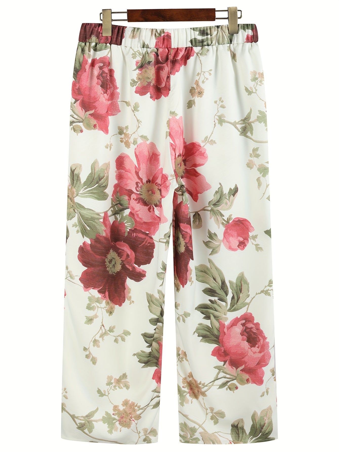 Inara | Calças de Verão com Estampa Floral
