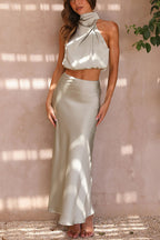 Nicolette | Modern Maxi Skirt Set