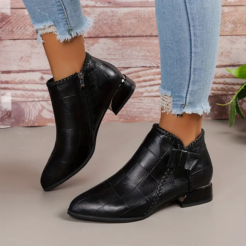 Lorelev | Botas Femininas de Salto Baixo | Super Confortáveis