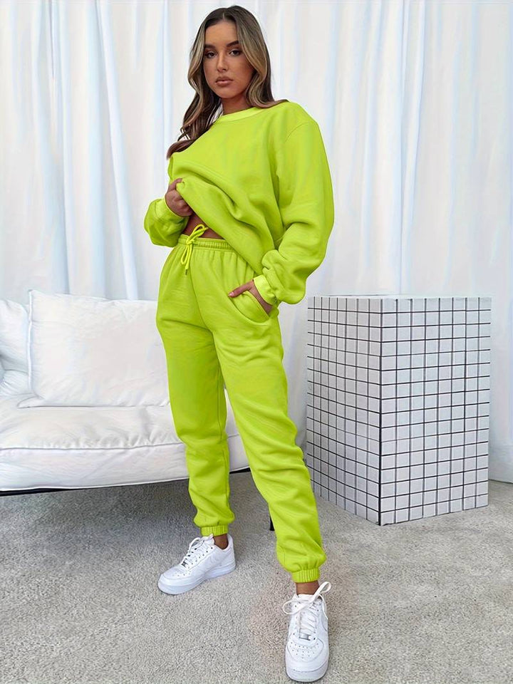 Conjunto de Jogging Confortável Feminino