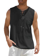 Ryne | Camisola de Verão Confortável Sem Mangas para Homens