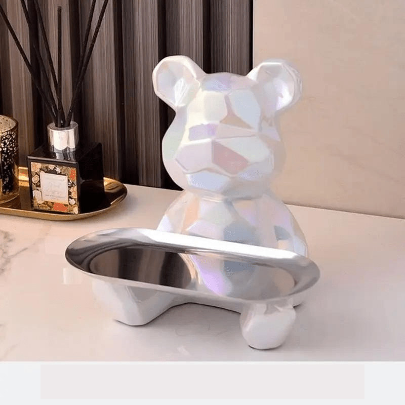 Urso Geométrico - Solução Elegante para Organização e Armazenamento