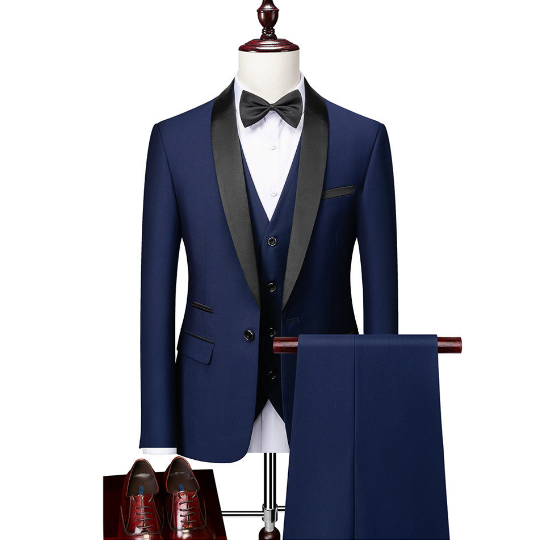 Seve | Conjunto Masculino Formal de 3 Peças | Conforto Garantido