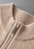 MARVIN - Pullover com Zíper Frontal