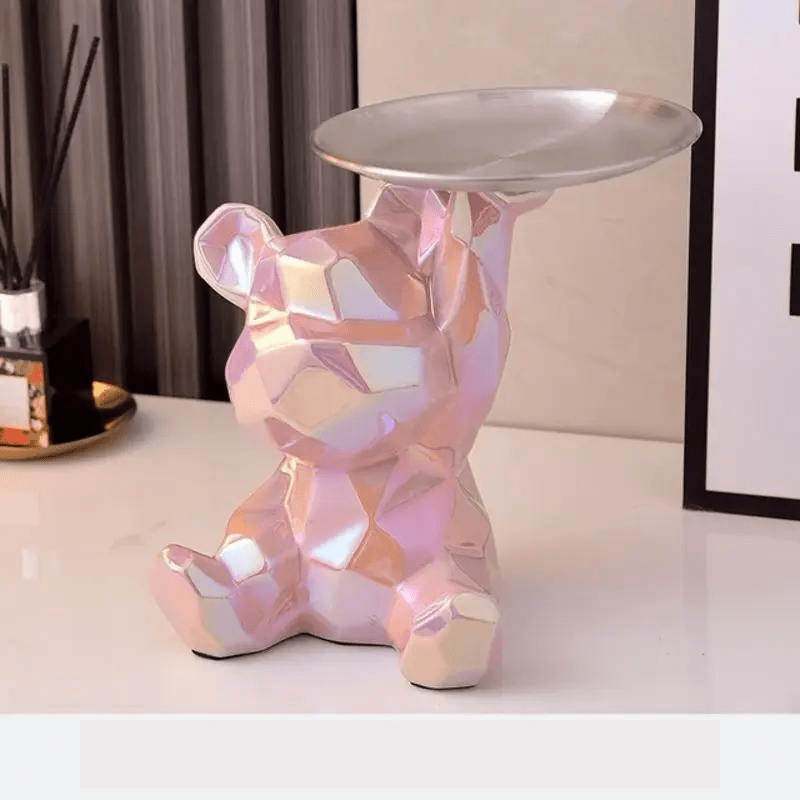 Urso Geométrico - Solução Elegante para Organização e Armazenamento