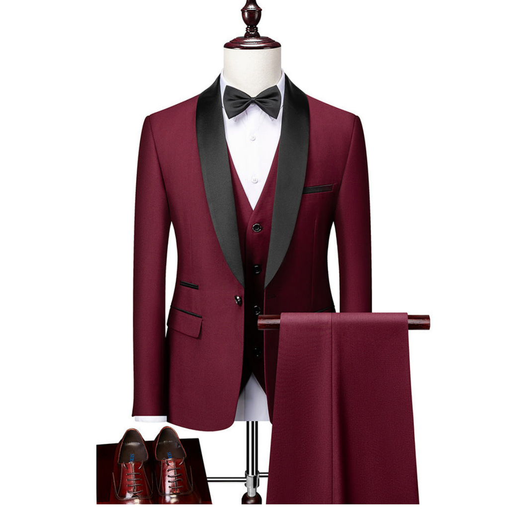 Seve | Conjunto Masculino Formal de 3 Peças | Conforto Garantido
