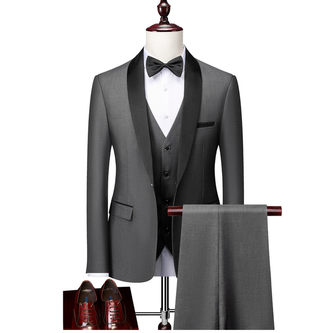 Seve | Conjunto Masculino Formal de 3 Peças | Conforto Garantido