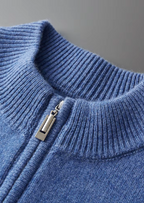 MARVIN - Pullover com Zíper Frontal