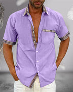 Francesco | Camisa Masculina de Manga Curta