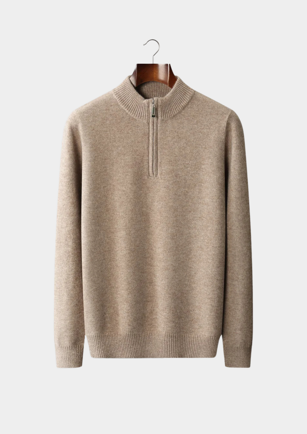 MARVIN - Pullover com Zíper Frontal
