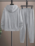 LIVAA - Conjunto Casual de Corrida Masculino | Hoodie e Calças