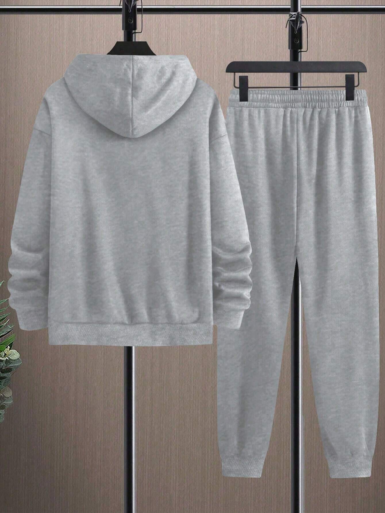 LIVAA - Conjunto Casual de Corrida Masculino | Hoodie e Calças