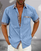 Francesco | Camisa Masculina de Manga Curta
