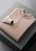 MARVIN - Pullover com Zíper Frontal