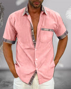 Francesco | Camisa Masculina de Manga Curta