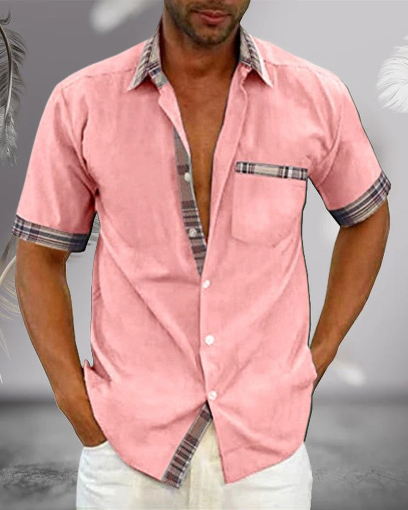 Francesco | Camisa Masculina de Manga Curta