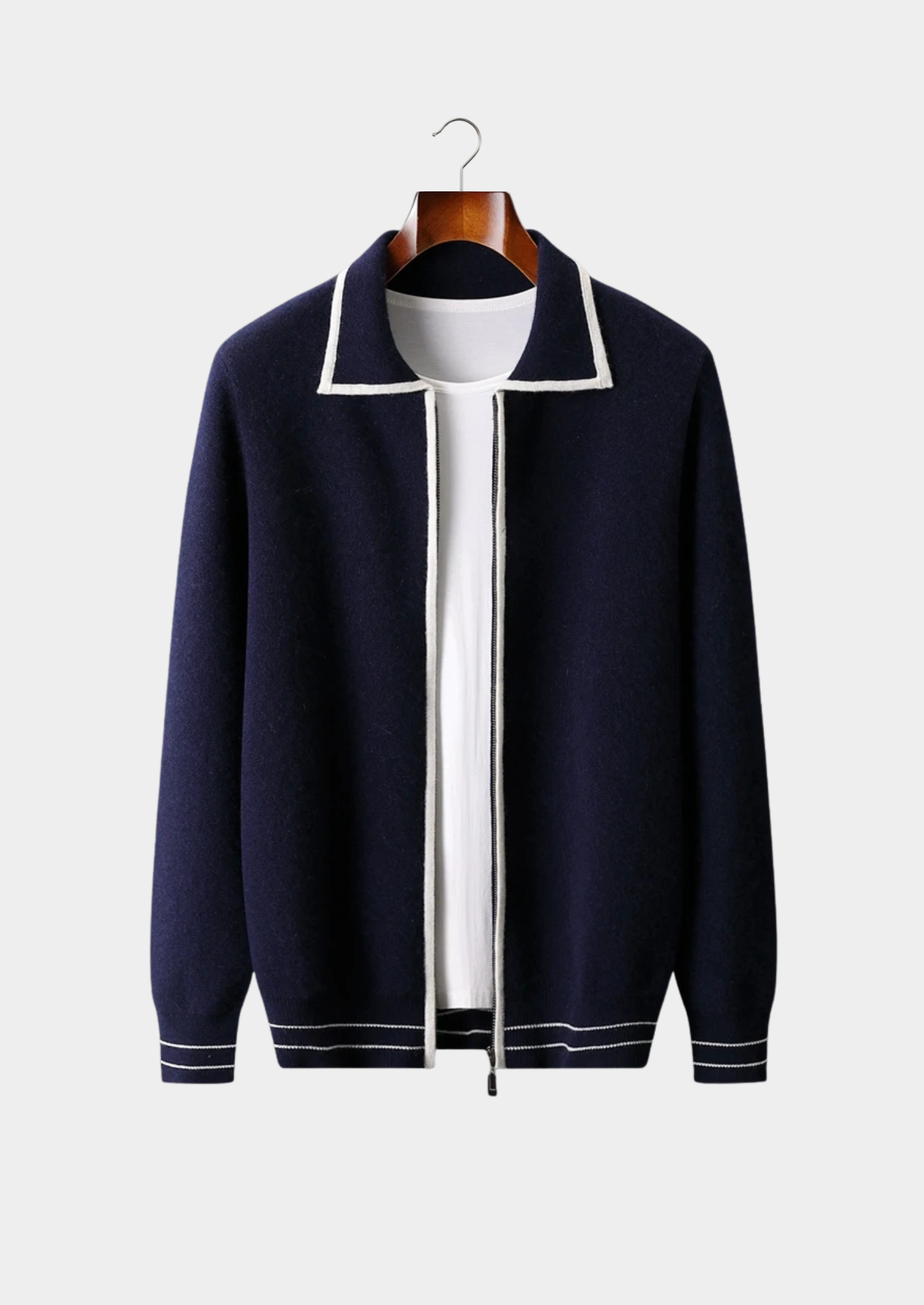 Polo Style Cardigan by LIVAA