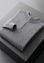 MARVIN - Pullover com Zíper Frontal