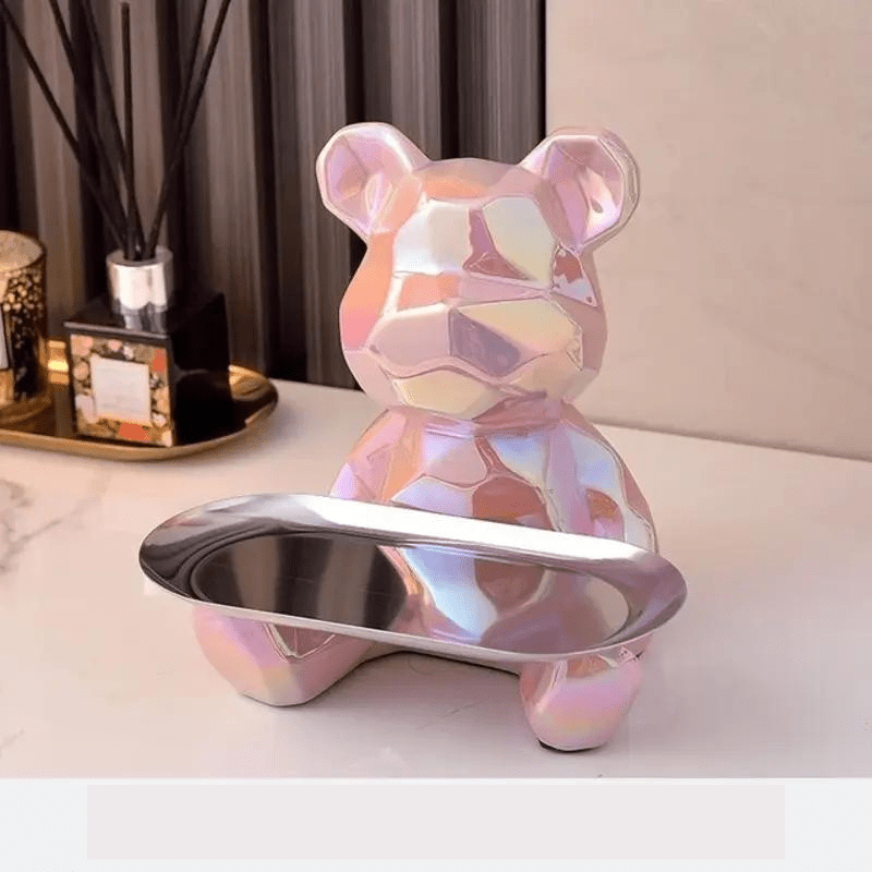 Urso Geométrico - Solução Elegante para Organização e Armazenamento