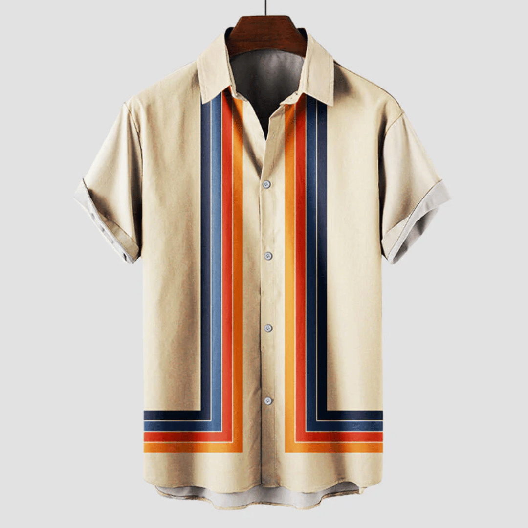 Gerrit | Camisa Retro de Verão Masculina