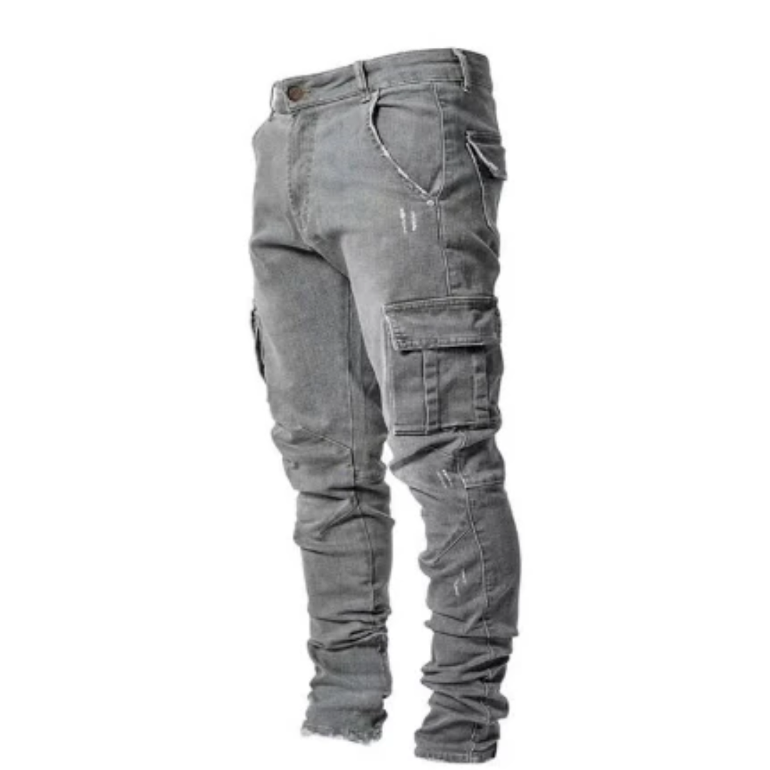Julio | Calças Cargo Masculinas Elegantes | Corte Slim