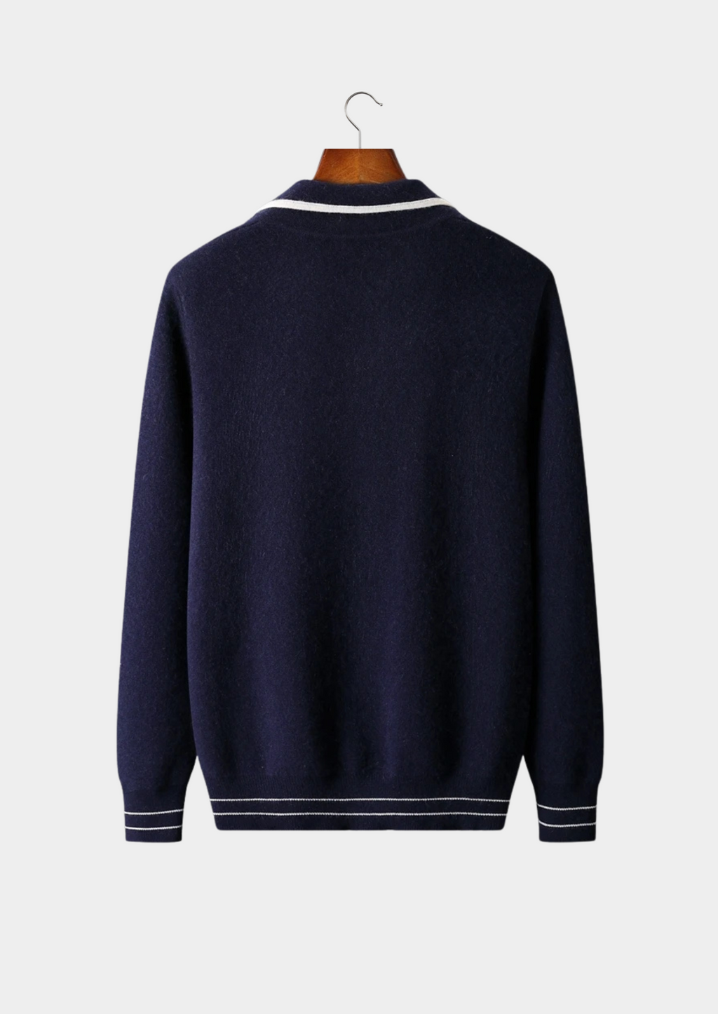 Polo Style Cardigan by LIVAA
