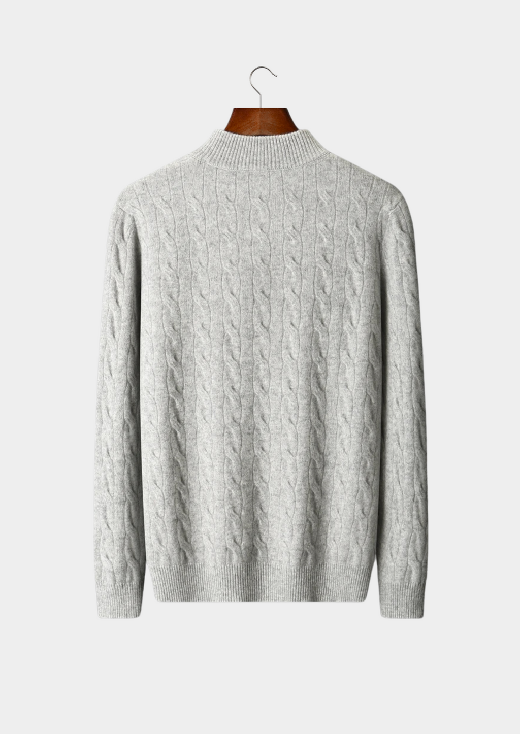 LIVAA Sweater com Zíper Frontal