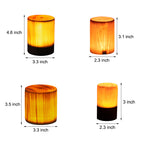 Abajur LED Sofisticado – WoodGlow