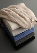 LIVAA Sweater com Zíper Frontal
