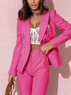 Elisea | Conjunto de Blazers Modernos Femininos para o Verão