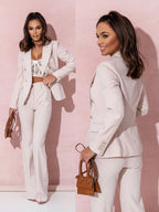 Elisea | Conjunto de Blazers Modernos Femininos para o Verão