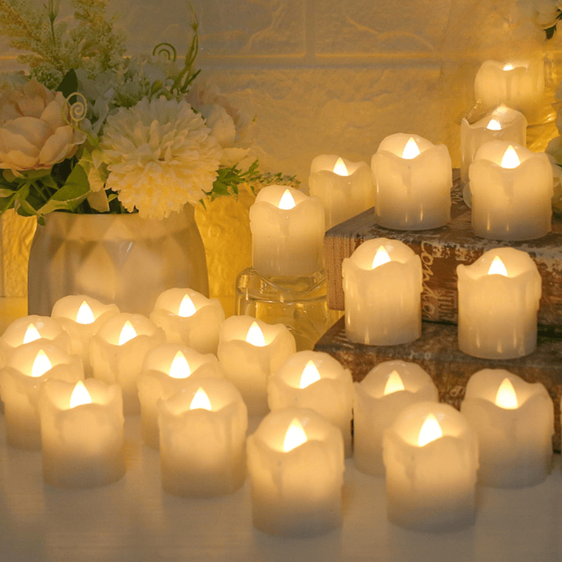 Iluminação Ambiance com Chama Realista