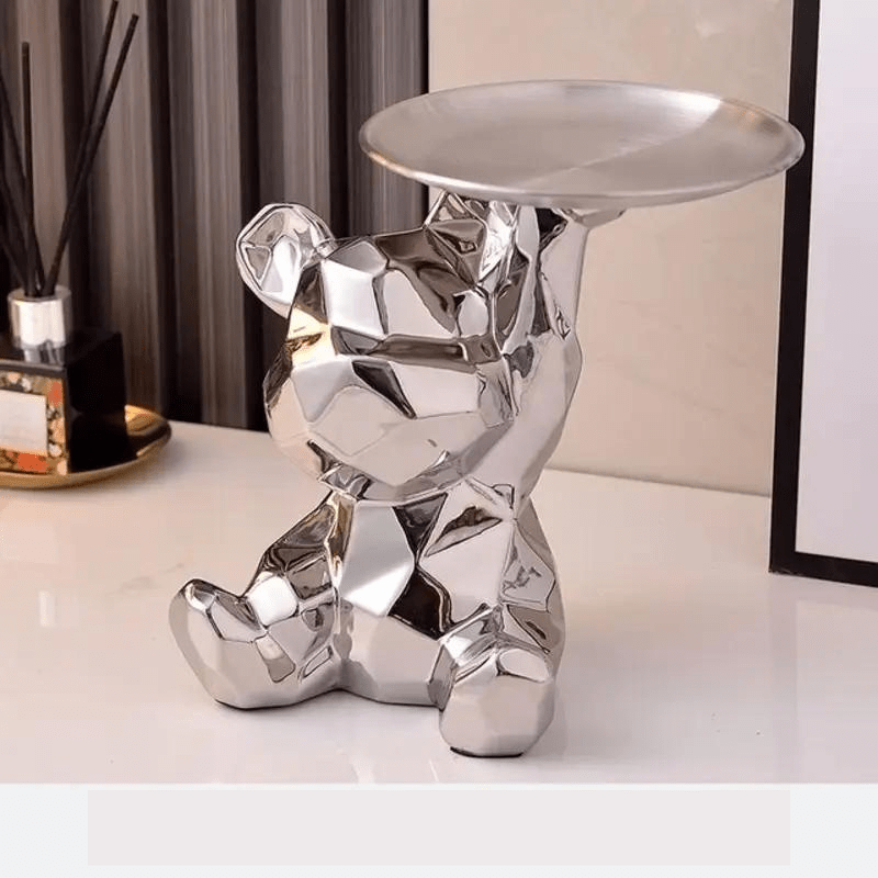 Urso Geométrico - Solução Elegante para Organização e Armazenamento