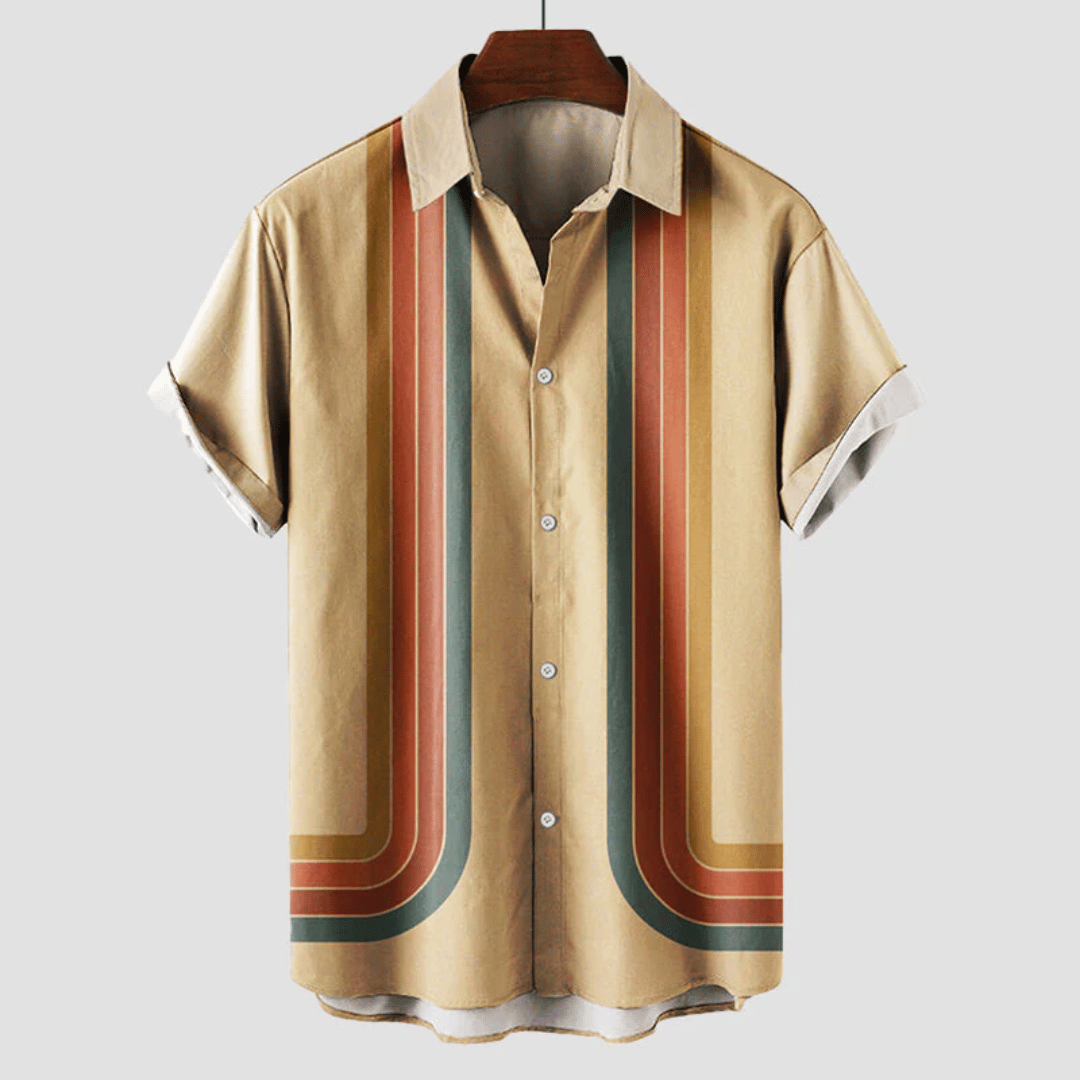 Gerrit | Camisa Retro de Verão Masculina