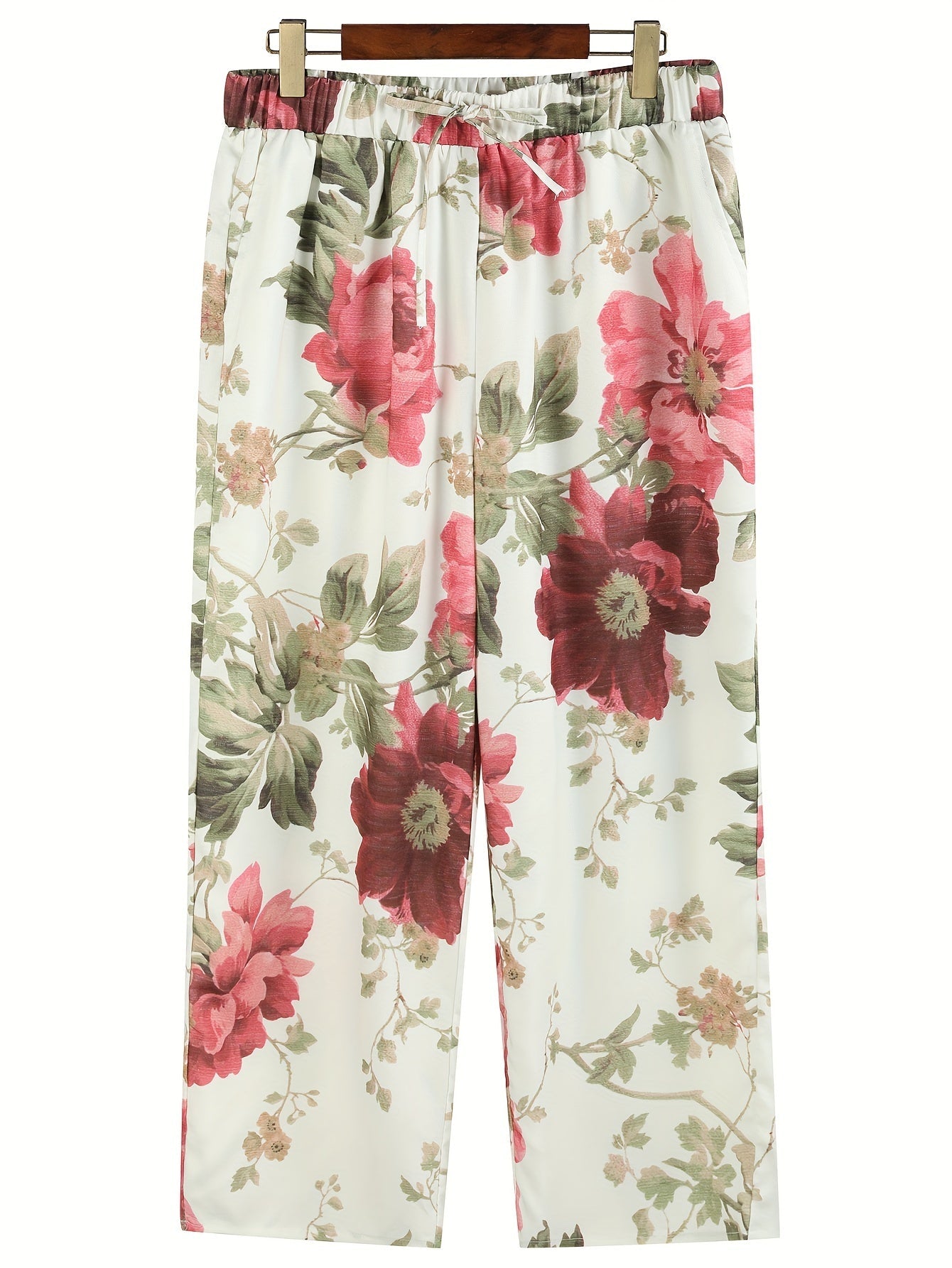 Inara | Calças de Verão com Estampa Floral