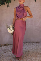 Nicolette | Modern Maxi Skirt Set