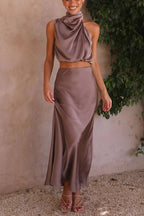 Nicolette | Modern Maxi Skirt Set