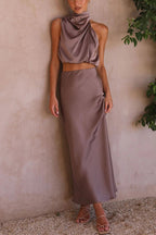 Nicolette | Modern Maxi Skirt Set