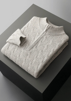 LIVAA Sweater com Zíper Frontal
