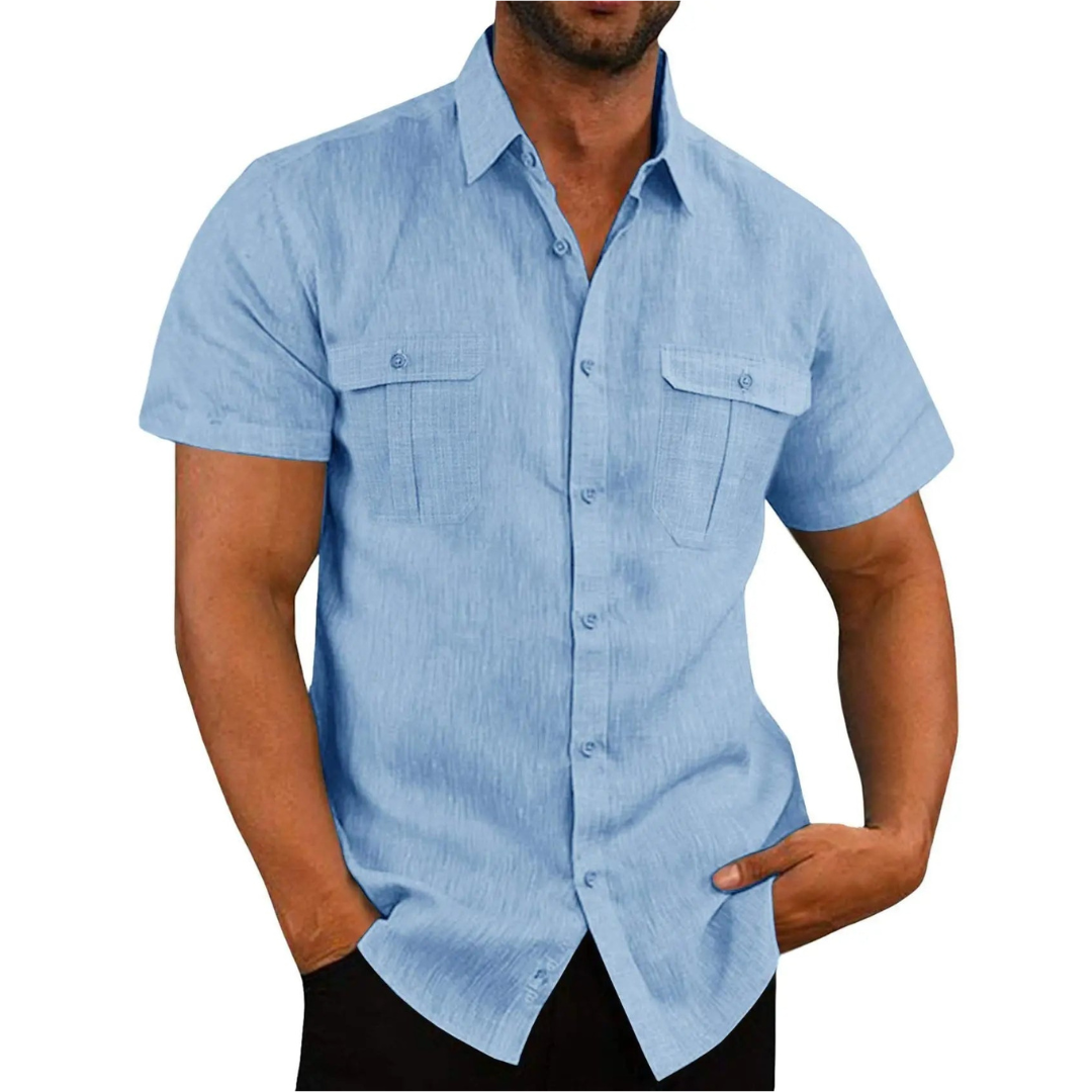 Yannick | Camisa Masculina de Manga Curta
