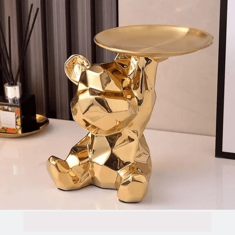 Urso Geométrico - Solução Elegante para Organização e Armazenamento