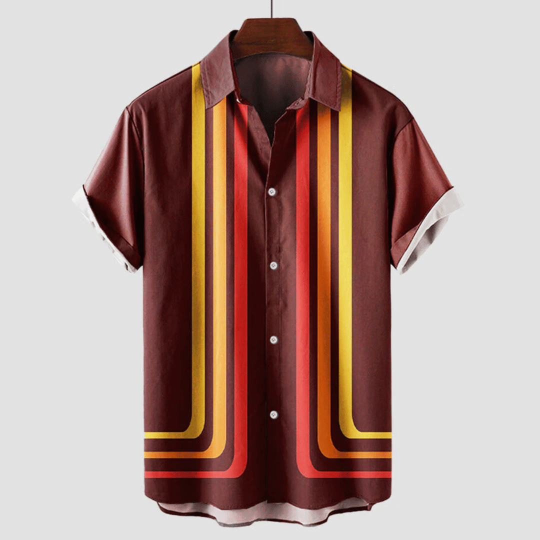 Gerrit | Camisa Retro de Verão Masculina