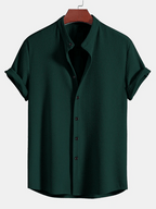Nico | Camisa Listrada com Gola Alta