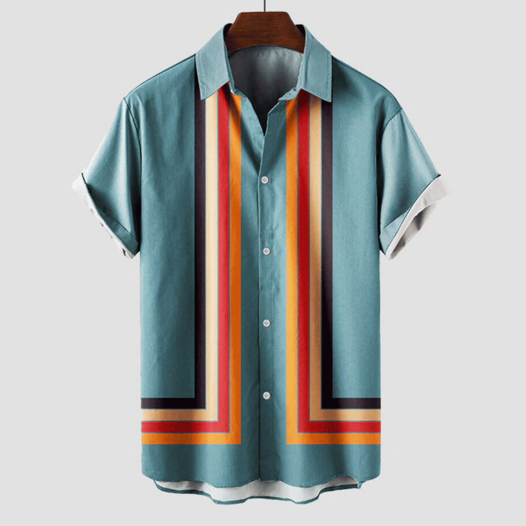 Gerrit | Camisa Retro de Verão Masculina