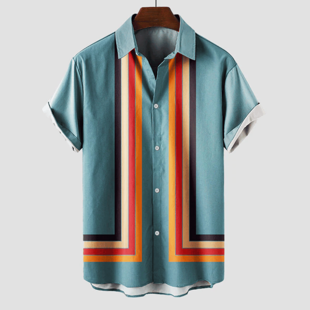 Gerrit | Camisa Retro de Verão Masculina