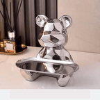 Urso Geométrico - Solução Elegante para Organização e Armazenamento